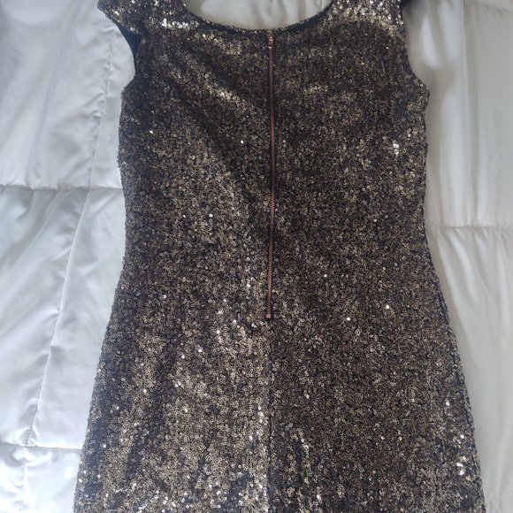 Vintage Hollywood Sequined minidress π - Picture 2 of 3